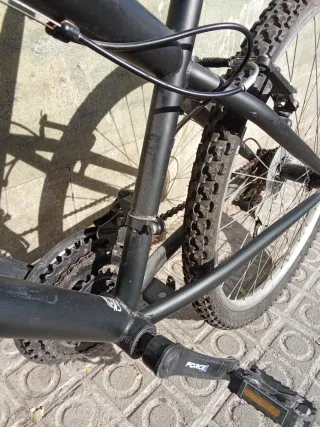 Bicicleta Negra Montaña