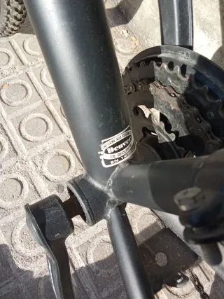 Bicicleta Negra Montaña