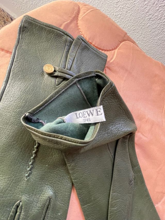 Guantes de piel Loewe señora
