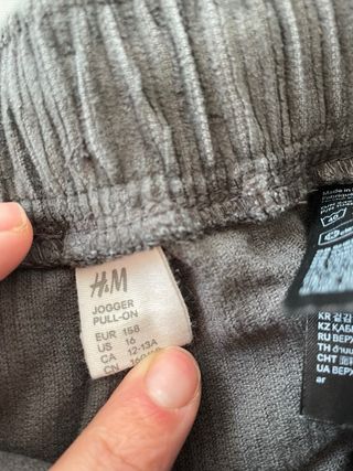 Pantaloni H&M Corduroy 158 cm