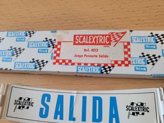 Juego Pancarta Salida Ref. Scalextric