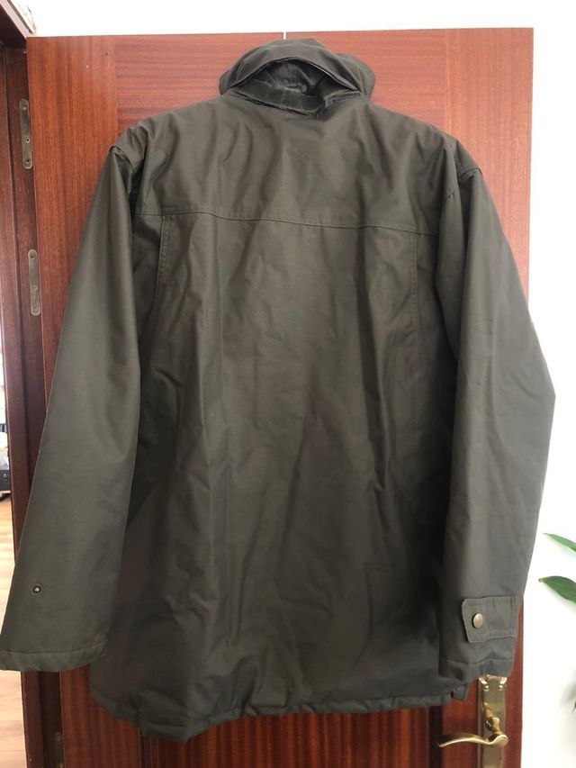 Abrigo verde militar hombre talla M