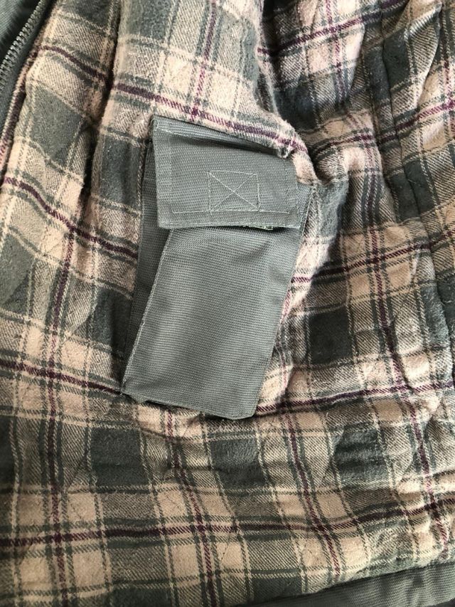 Abrigo verde militar hombre talla M