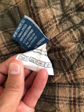 Abrigo verde militar hombre talla M