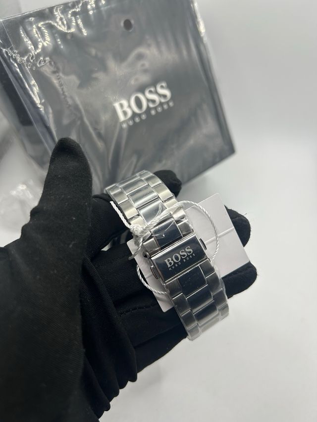 Reloj Boss Negro y Plateado