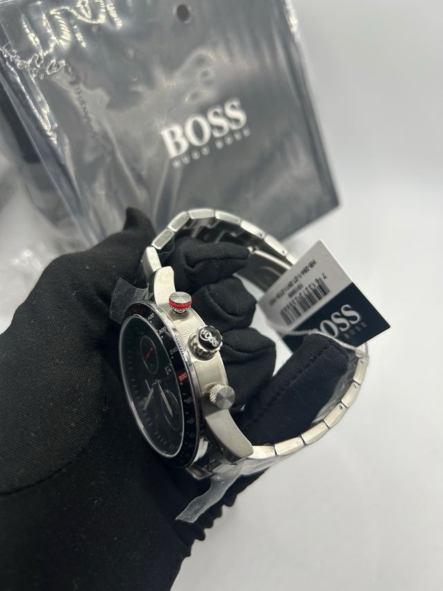 Reloj Boss Negro y Plateado