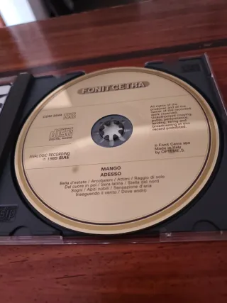 CD Mango - Adesso