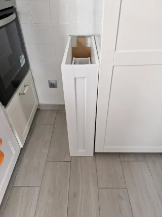 Mueble de cocina blanco