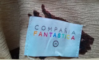 Vestido estampado de jirafas