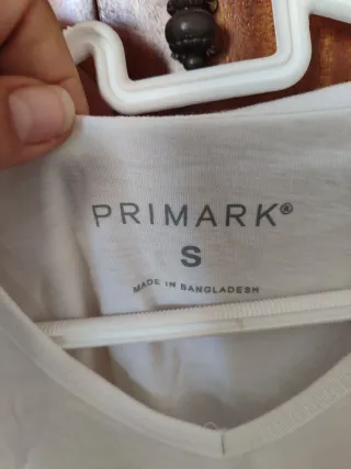 Camiseta básica Talla S Blanca