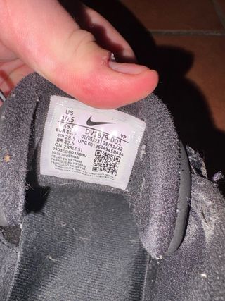 Nike Air More Uptempo Nero/Viola