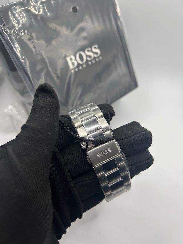 Reloj Boss Negro y Plateado