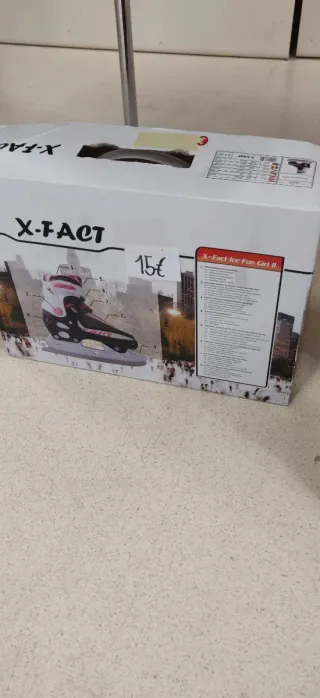 Botas de patinaje sobre hielo X-Fact