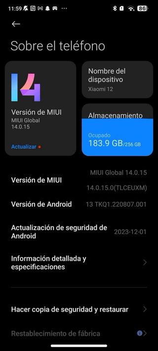 Xiaomi 12 (256GB) - SCHERMO ROTTO / RESTO PERFETTO