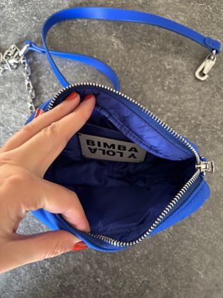 Bolso Bimba y Lola azul (correa rota)
