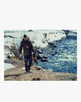 Abrigo Geographical Norway Negro Talla M