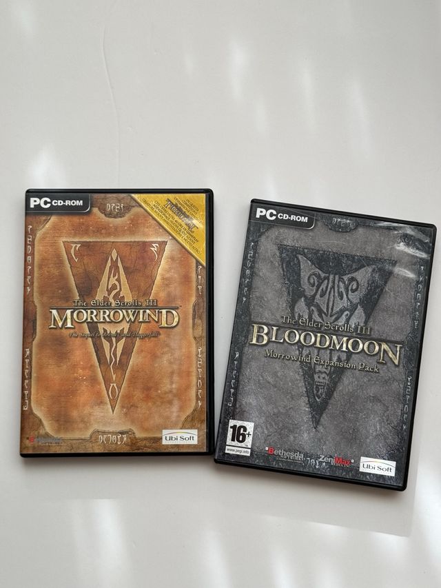 The Elder Scrolls III Morrowind y Bloodmoon PC
