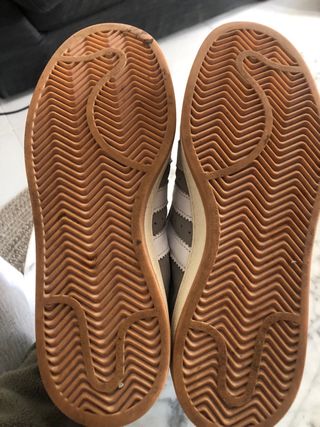 Adidas Campus Gris/Blanco Talla 42