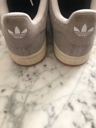 Adidas Campus Gris/Blanco Talla 42