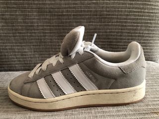 Adidas Campus Gris/Blanco Talla 42