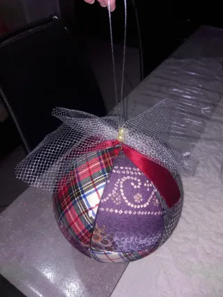Palla decorata a mano patchwork