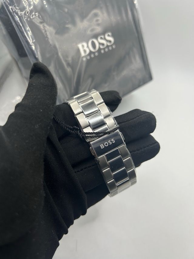 Reloj Boss Negro y Plateado