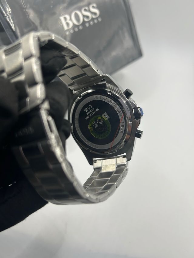 Reloj Boss Negro y Plateado