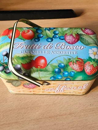 Scatola latta Caffarel Vintage