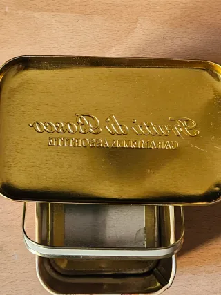 Scatola latta Caffarel Vintage