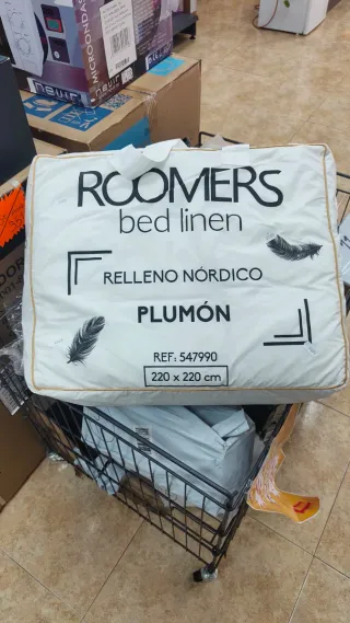 Edredón Nórdico Roomers 220x220cm Plumón