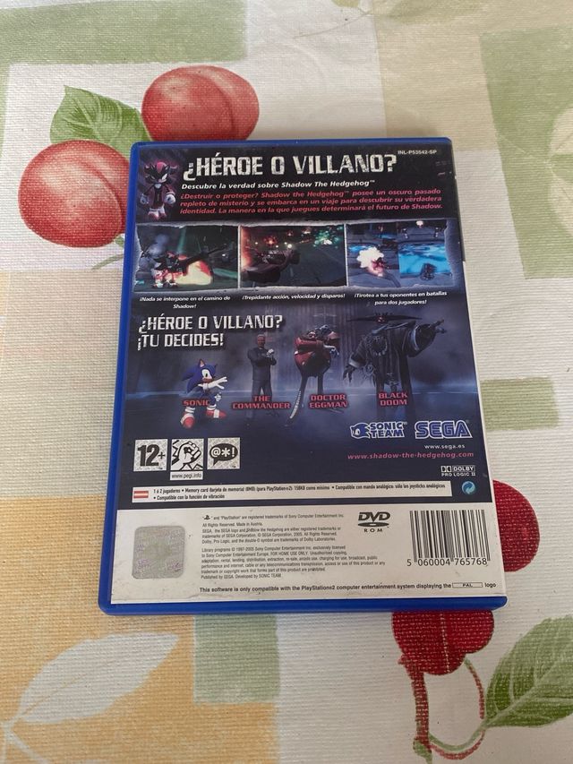 Shadow the Hedgehog PS2