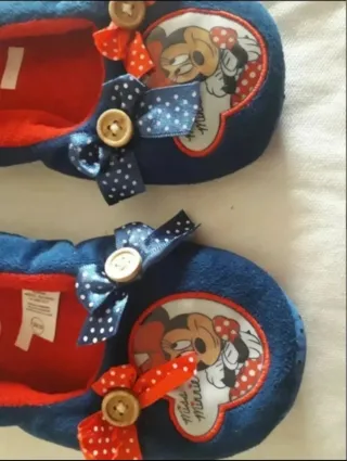 Zapatillas Minnie Mouse Talla 38-39
