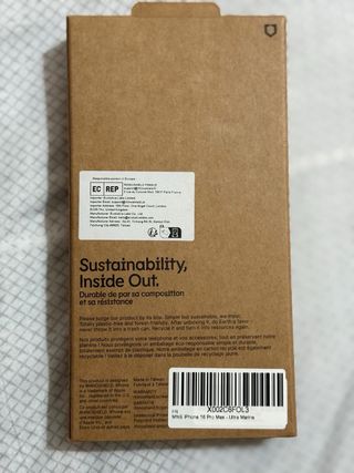 Cover Rhinoshield iPhone 16 Pro Max Blu Marina