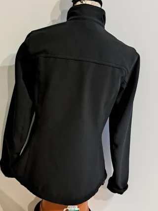 Cortavientos Quechua Mujer Negro