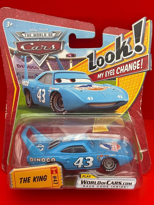 Disney Pixar Cars King Dinoco lenticular