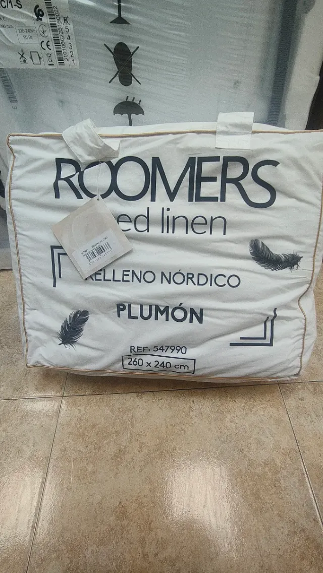 Edredón Nórdico Plumón 260x240 cm