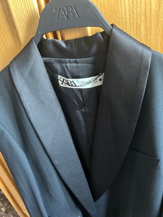 Americana oversize Zara negra