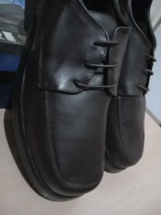 Zapatos Blanders cordones marrón oscuro