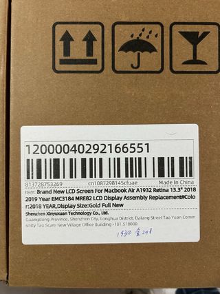 Pantalla MacBook Air A1932 Retina 13.3 2018