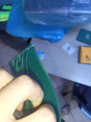 Portacarte Goyard Verde