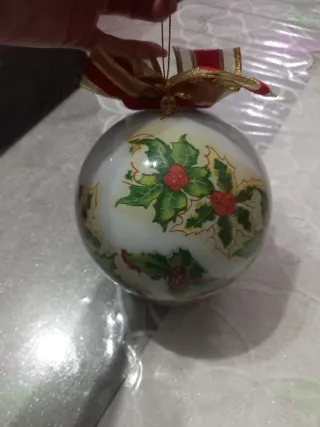 Palla Plexiglass Decorata A Mano