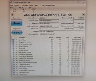 Hard Disk WD Blue 500GB SATA 2.5