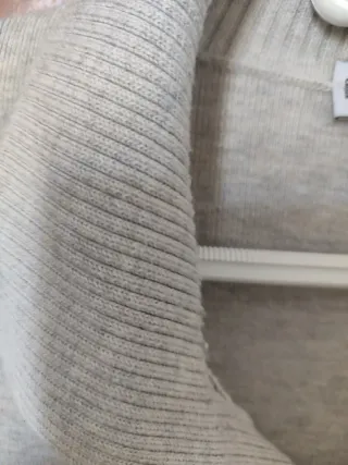 Camiseta de punto Mango gris