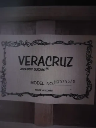 Guitarra electro acústica Coreana Veracruz Mod755