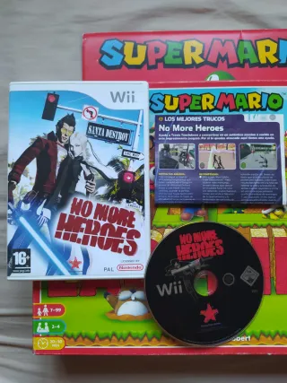 ⭕ Mando + juego No More Heroes de Wii PAL ES