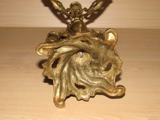 Candelabro francés portavelas estilo barroco 40 cm