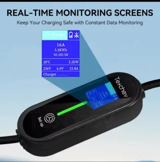 Cargador EV Teschev Tipo 2 16A 220V/230V