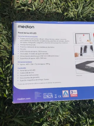 Panel de luz A3 LED Medion