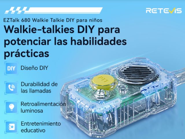 Walkie Talkies da assemblare da soli, nuovo giocattolo