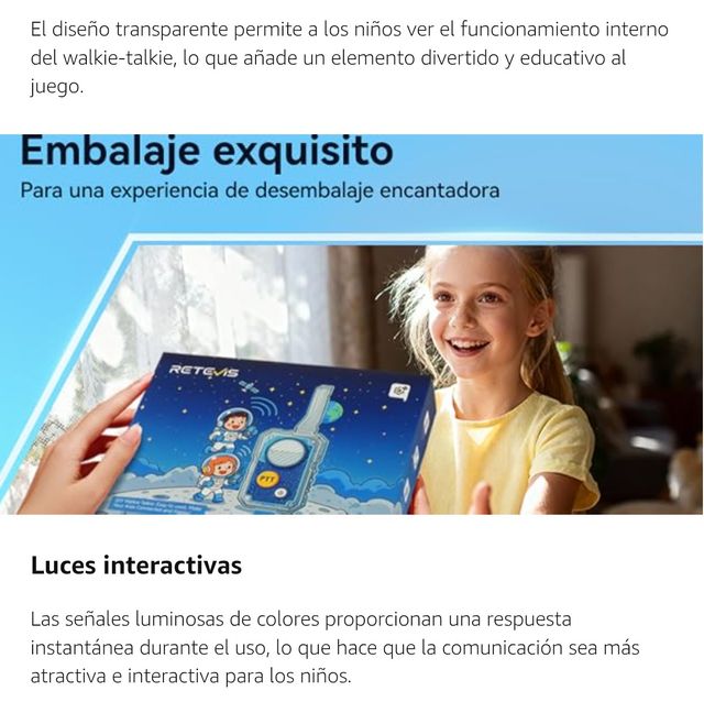 Walkie Talkies da assemblare da soli, nuovo giocattolo